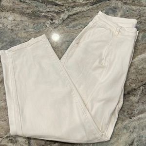 Boutique, Crepe Myrtle branded white jeans, size 8